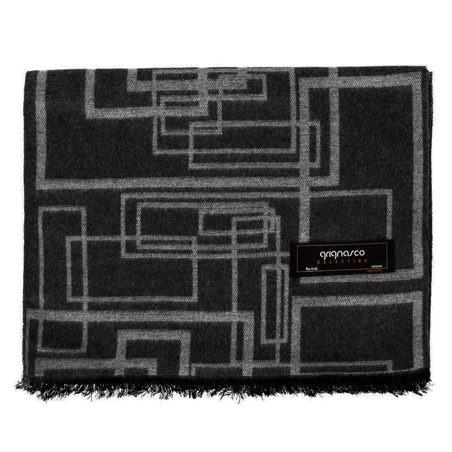 Mens Grignasco Reversible Cotton Scarf #319
