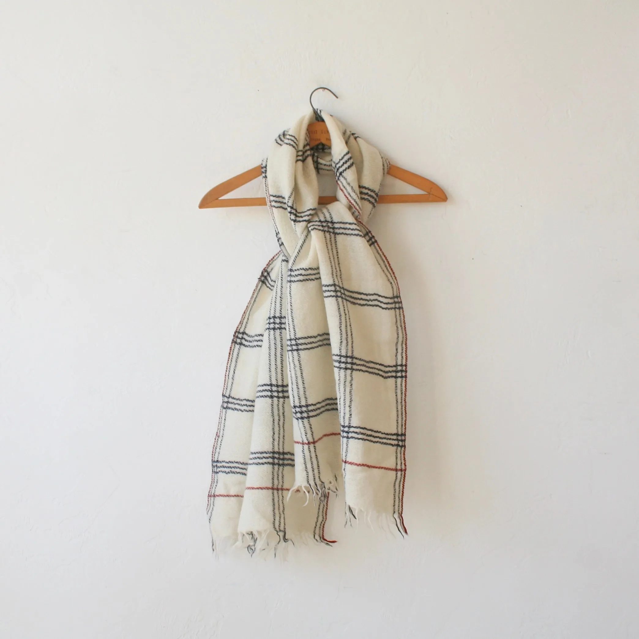 Moismont Wool Plaid Scarves - 3 Color Options