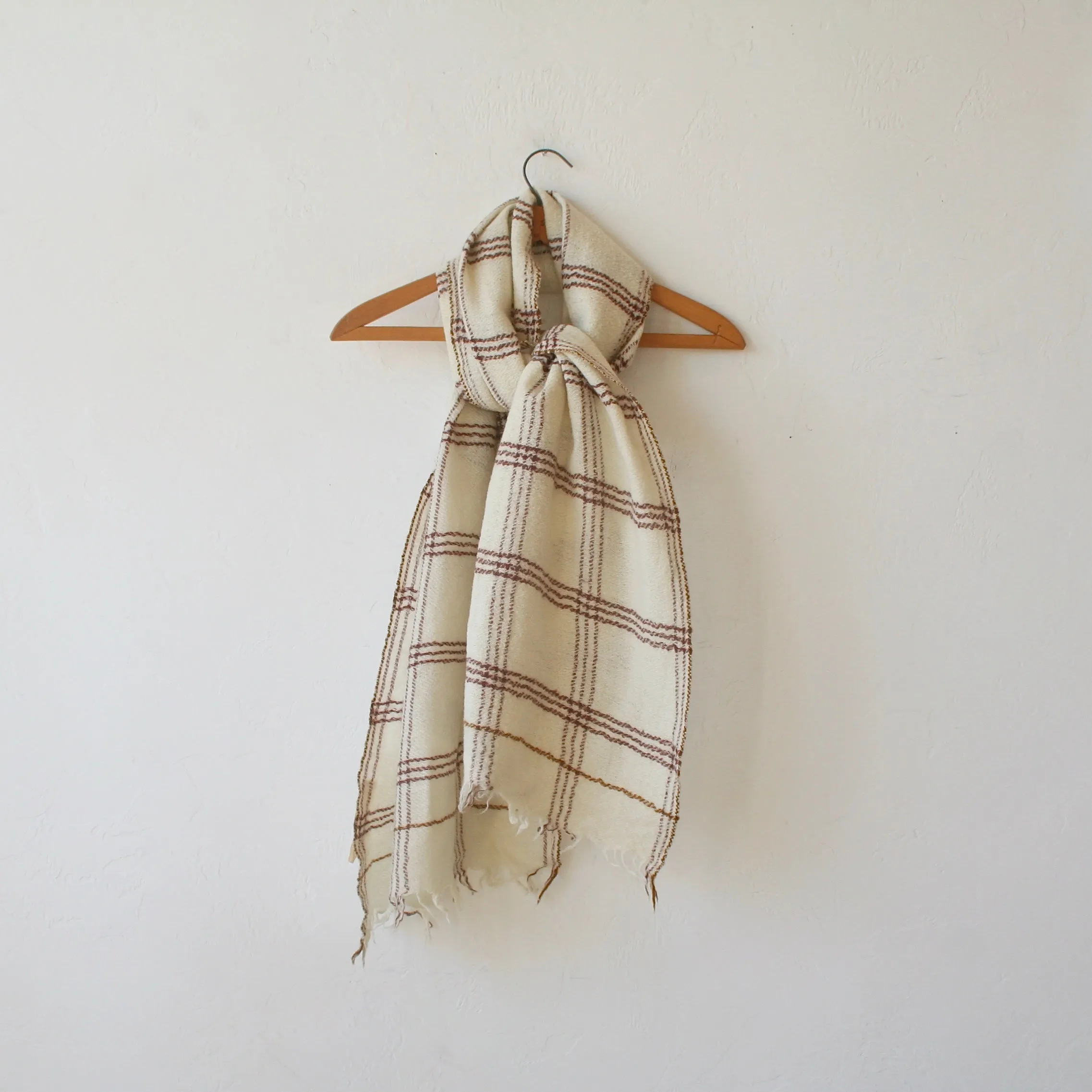 Moismont Wool Plaid Scarves - 3 Color Options