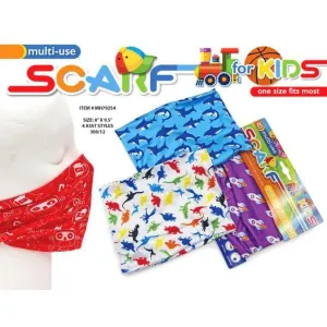 Multi-Use Scarves Face Masks For Kids