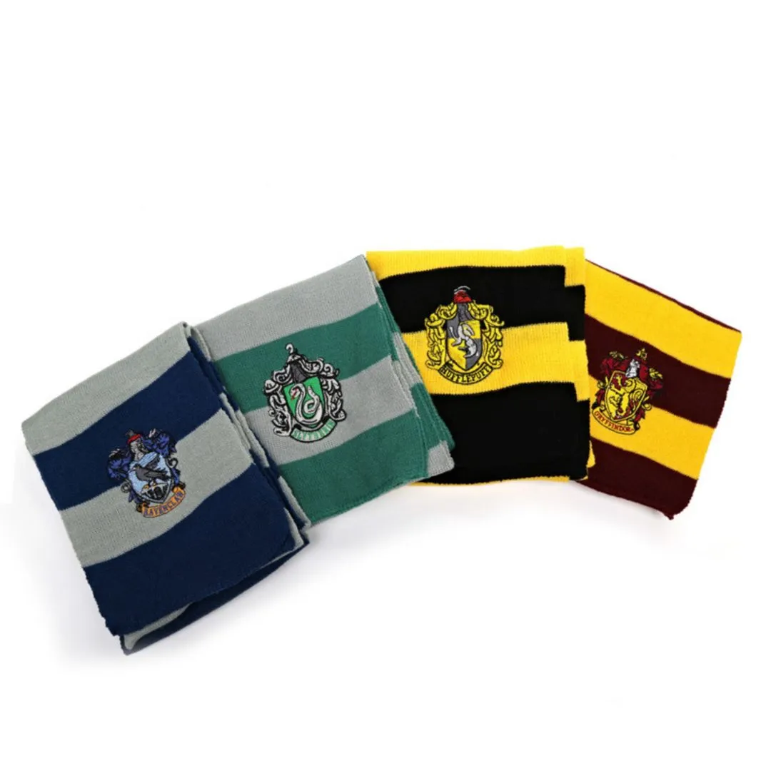Official Harry Potter Scarf | Scarf with House Emblem for Cosplay - By CineReplicas