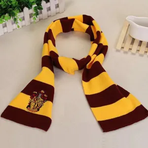 Official Harry Potter Scarf | Scarf with House Emblem for Cosplay - By CineReplicas