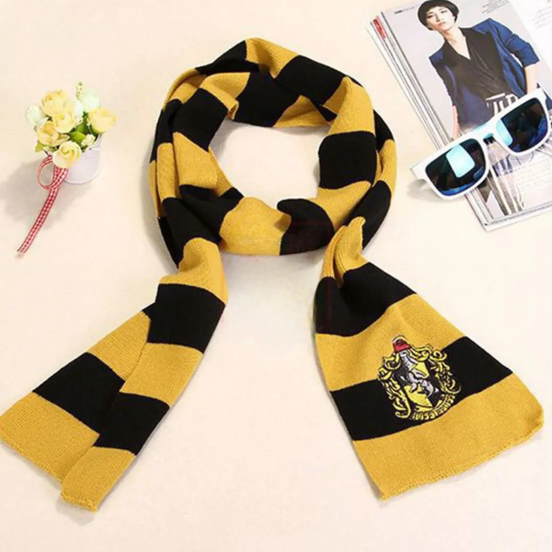 Official Harry Potter Scarf | Scarf with House Emblem for Cosplay - By CineReplicas