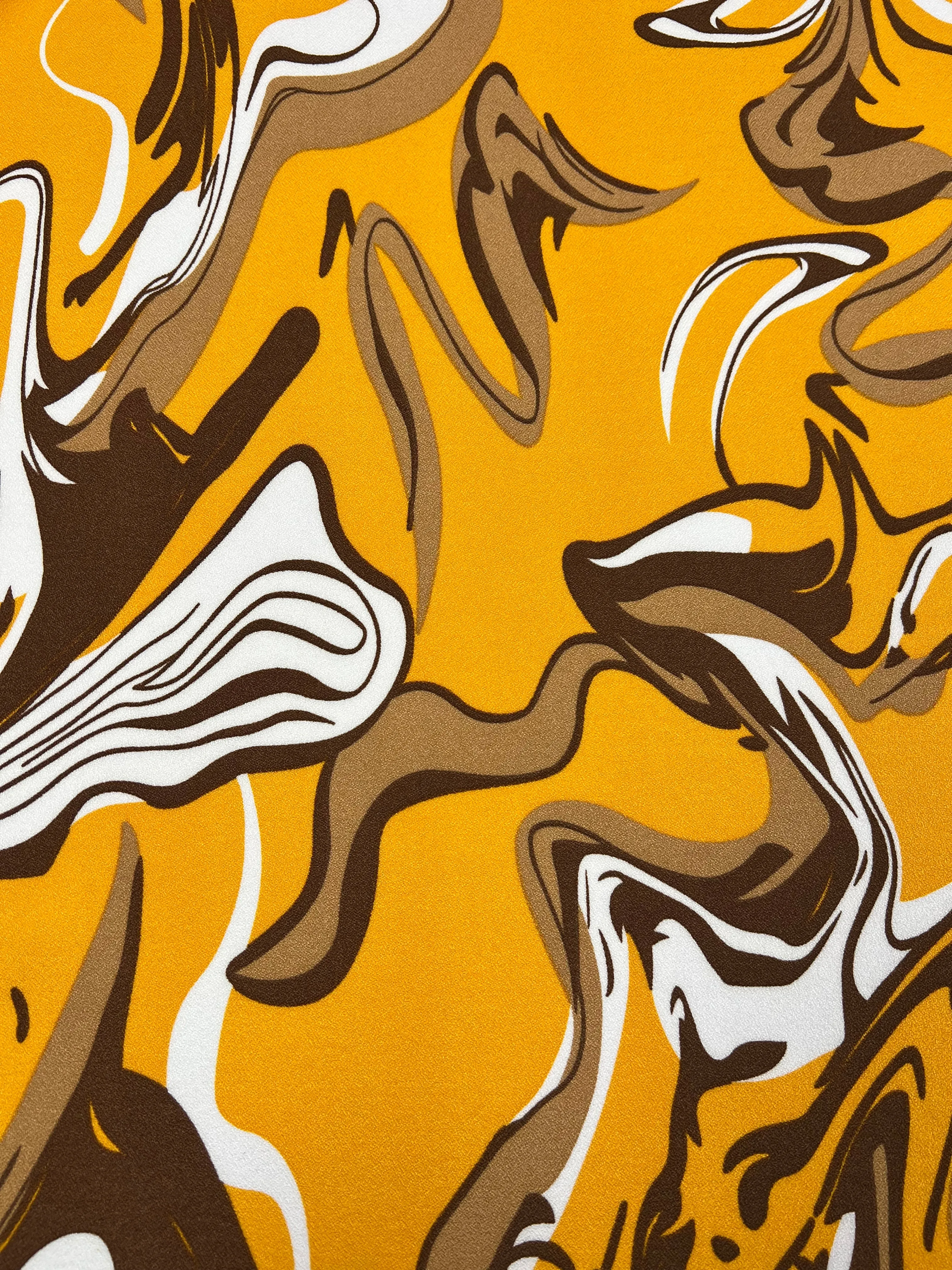 Printed Crepe - Cappuccino - 150cm