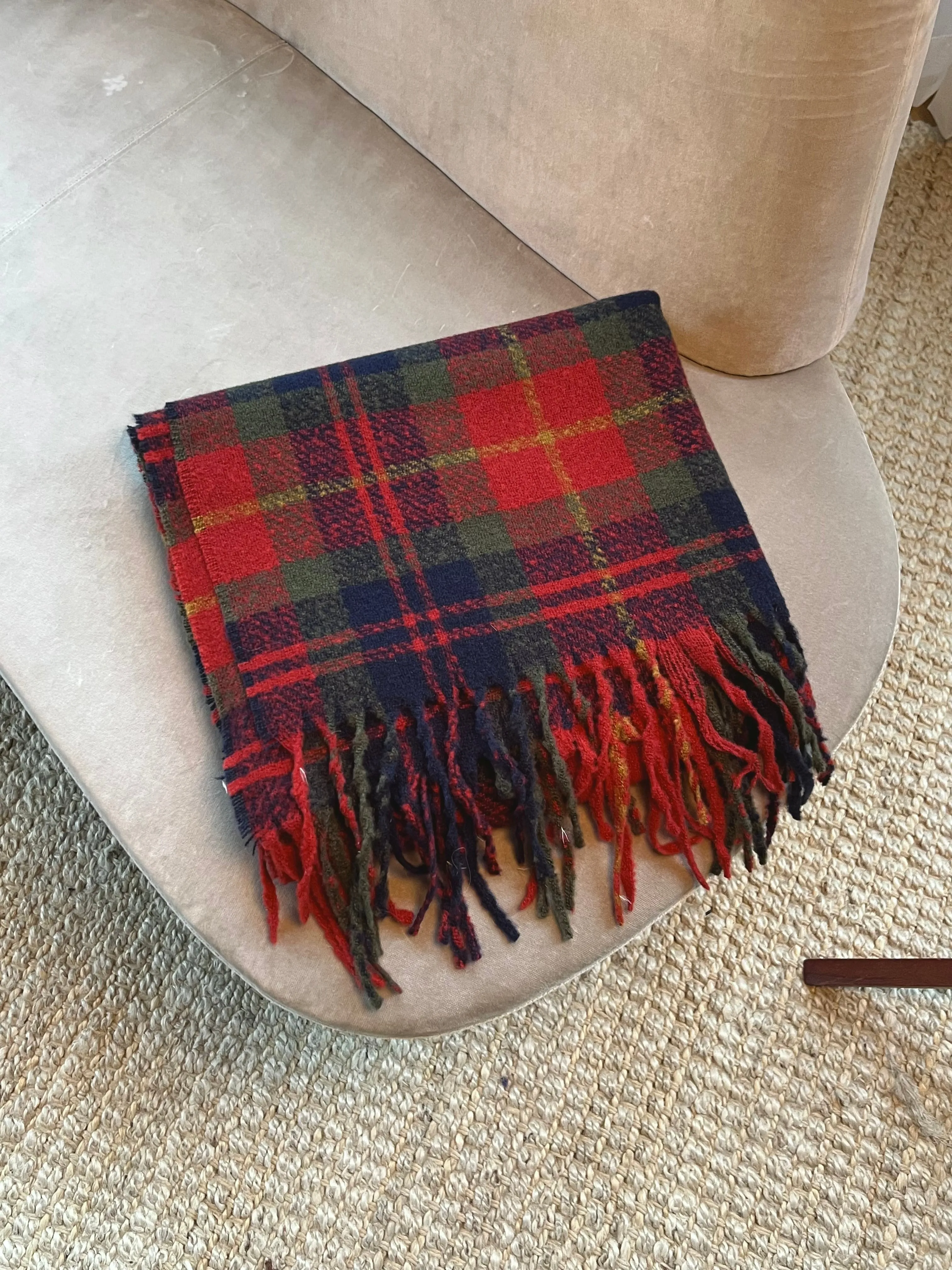 RANGE Plaid scarf