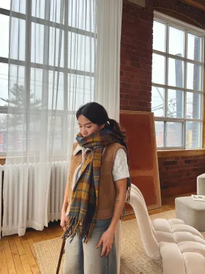 RANGE Plaid scarf