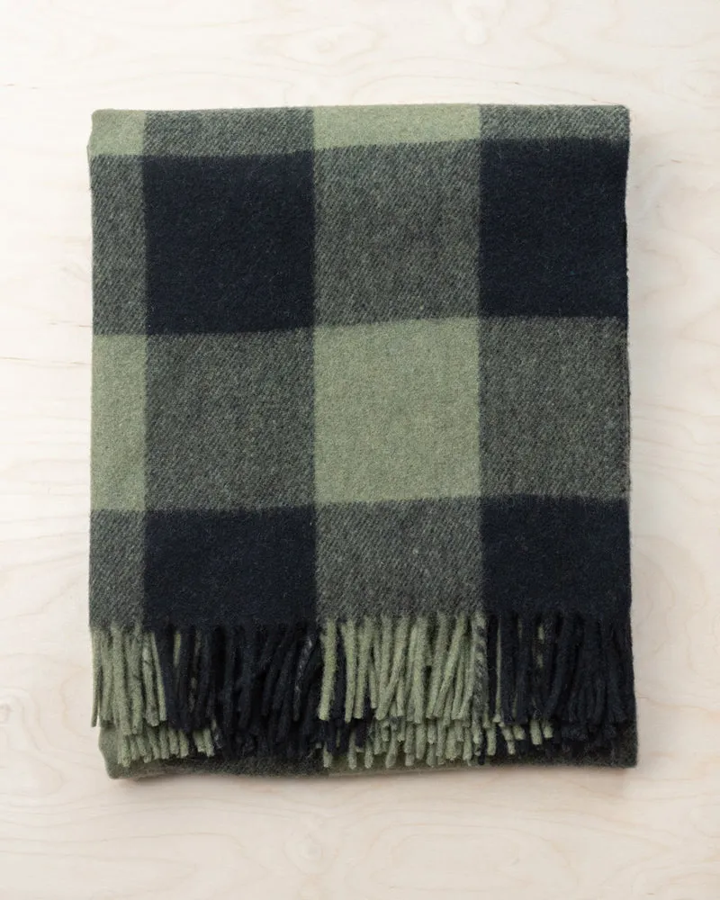 Recycled Wool Blanket - Buffalo Check by United By Blue