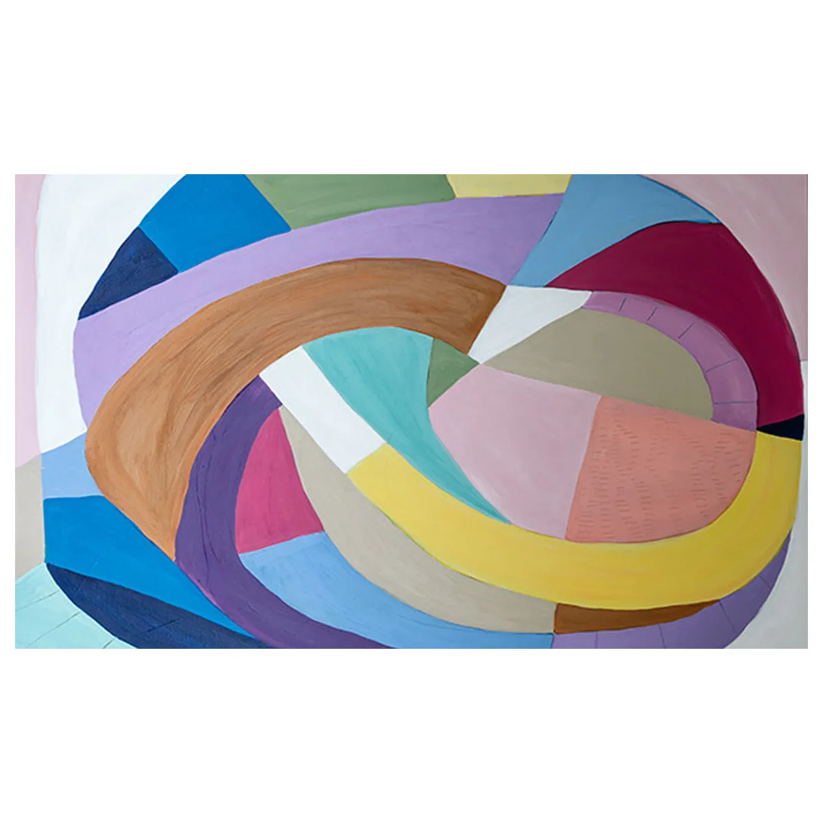 The Artists Label 'Chasing Rainbows' Silk Scarf