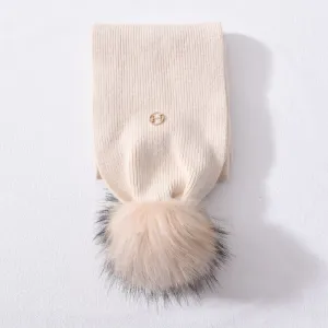 The Cattistock Scarf Winter White