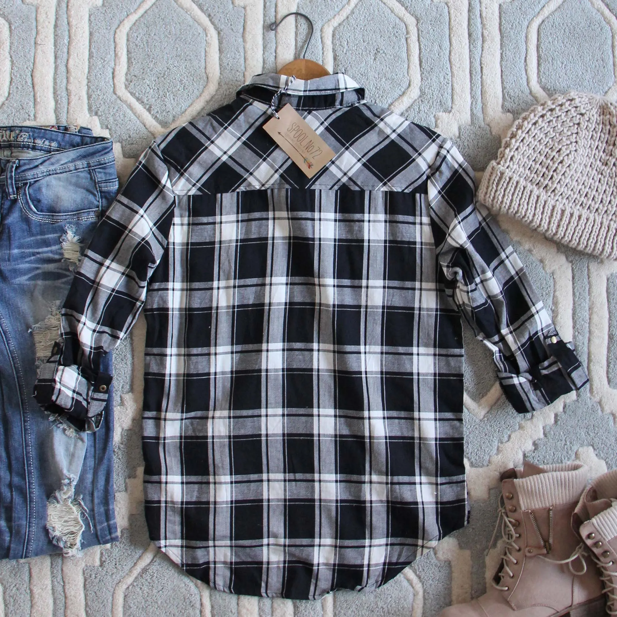The Everyday Plaid Top in Buffalo