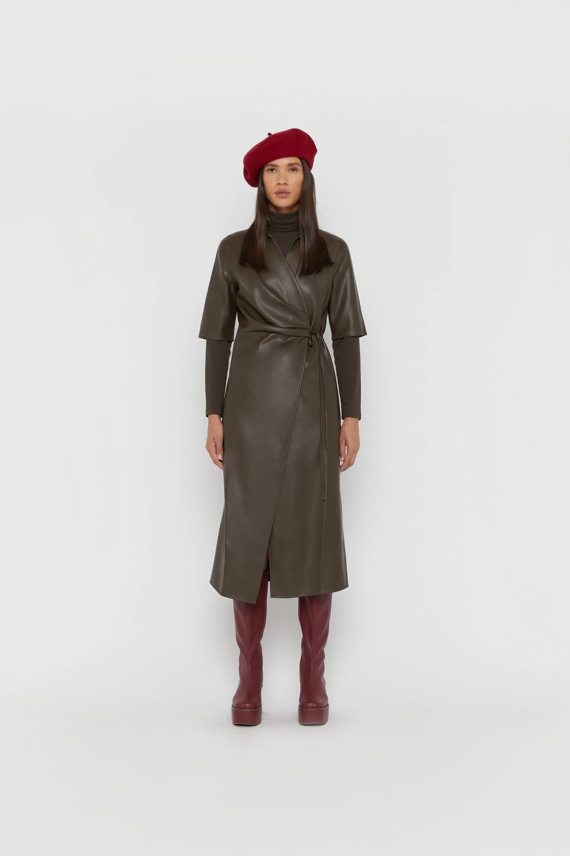 WOOL BLEND BERET